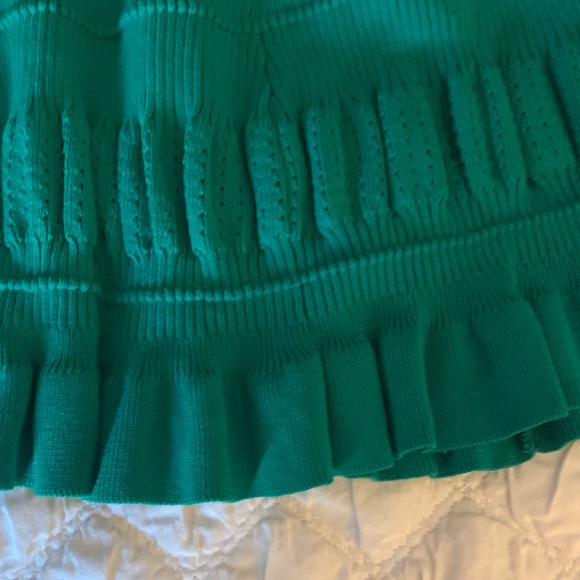 Maeve-Anthropologie Green Knit Midi Dress - Picture 6 of 9